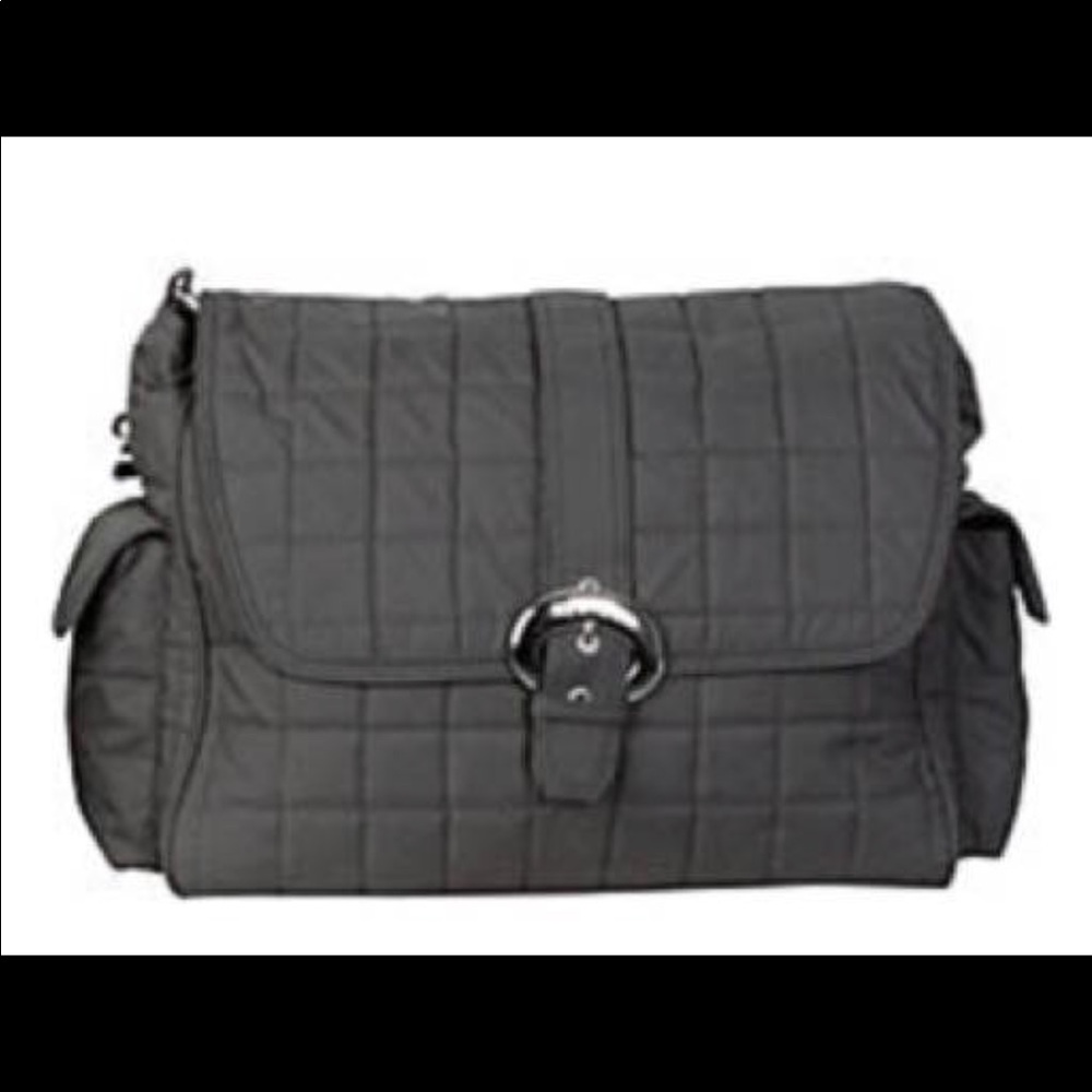 Kalencom Quilted Diaper Bag (Grey)
